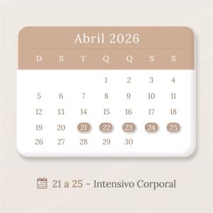 ABRIL -intensivo corporal