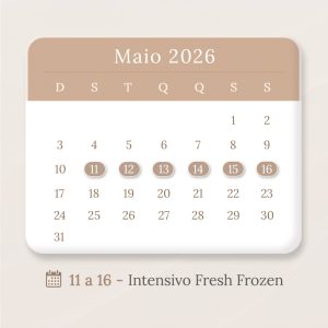 MAIO - intensivo fresh